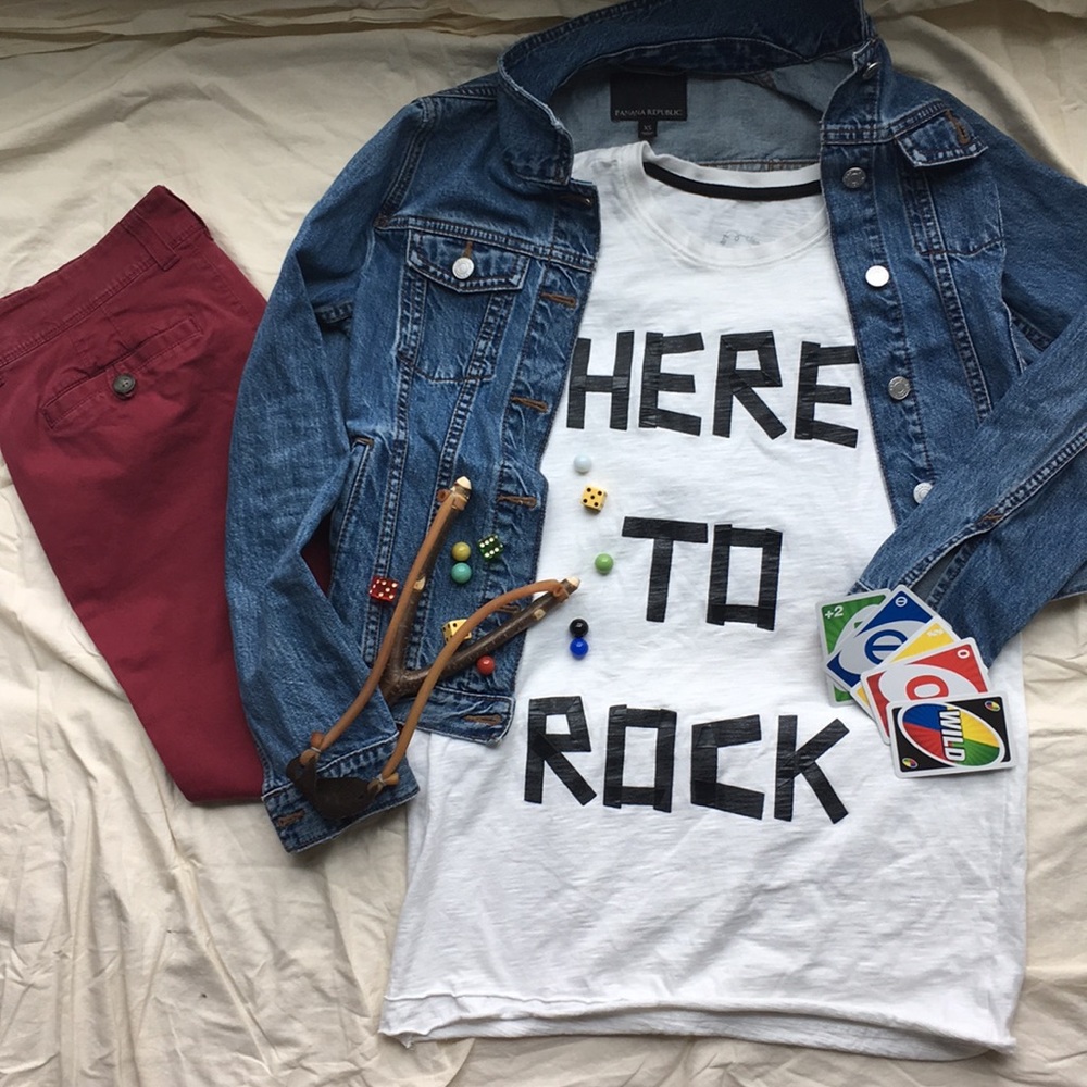📦Here To Rock Raw Edge Sleeveless Top - Picture 6 of 6